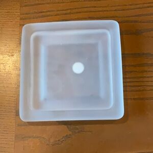 NWB- PartyLite Millennium Square candle holder (PO141), 5 1/2 x 5 1/2“